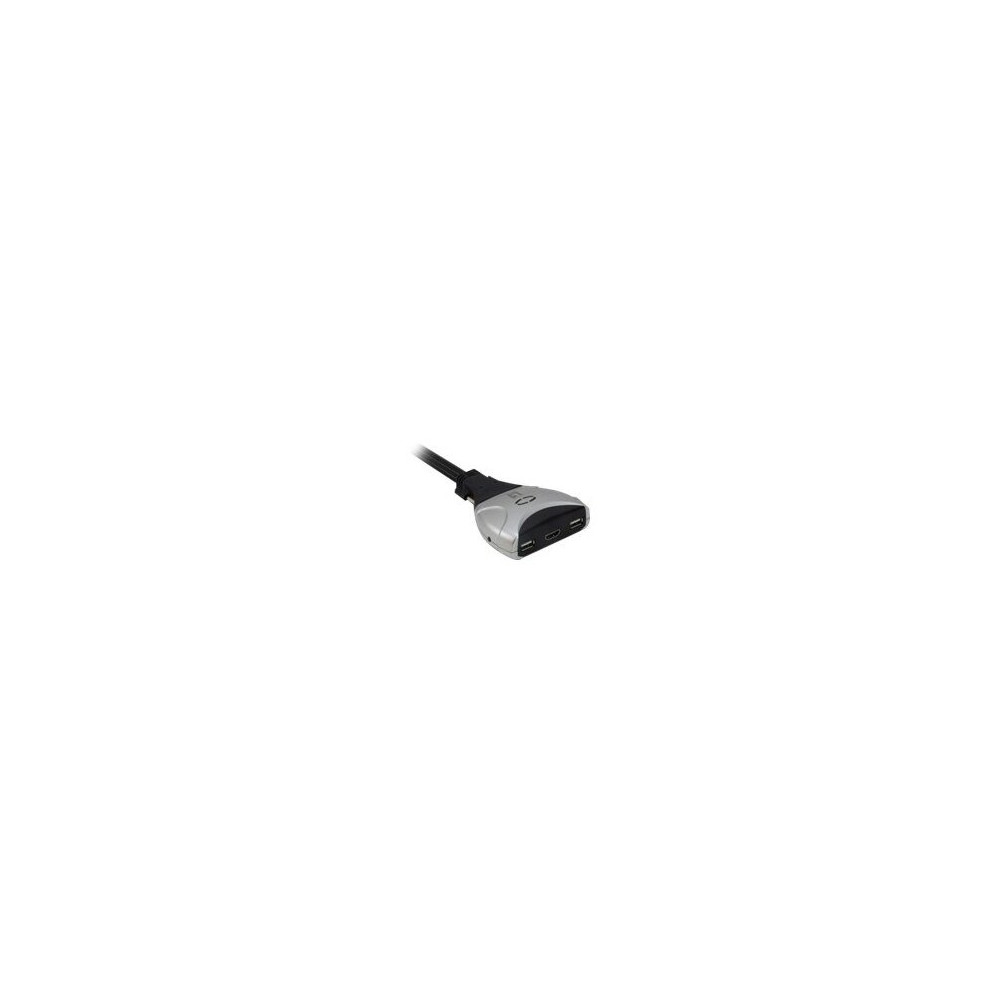 LevelOne KVM-0290 - 1920 x 1200 Pixel - Nero - Grigio