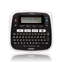 Brother PT-D200BW - TZe - Trasferimento termico - 180 x 180 DPI - 20 mm/s - Mini Stilo AAA - Grigio - Bianco