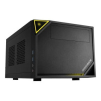 Sharkoon SHARK ZONE C10 - PC - Nero - Giallo - Mini-ITX - Metallo - Giocare - 15 cm
