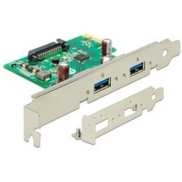 Delock 89391 - PCIe - USB 3.2 Gen 1 (3.1 Gen 1) - 5 Gbit/s - Windows 7 Enterprise,Windows 7 Enterprise x64,Windows 7 Home Basic,