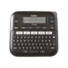 Brother PT-D210VP - QWERTY - Trasferimento termico - 180 x 180 DPI - 20 mm/s - Mini Stilo AAA - Nero