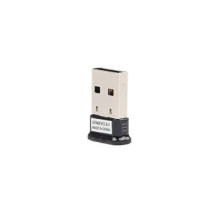 Gembird BTD-MINI5 - Senza fili - USB - Bluetooth - 24 Mbit/s - Nero - Argento