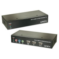 Lindy 39377 - 1600 x 1200 Pixel - Collegamento ethernet LAN - Nero