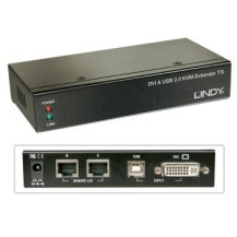 Lindy 39377 - 1600 x 1200 Pixel - Collegamento ethernet LAN - Nero