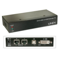 Lindy 39377 - 1600 x 1200 Pixel - Collegamento ethernet LAN - Nero