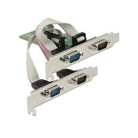Delock 89557 - PCIe - Seriale - A basso profilo - PCIe 2.0 - RS-232 - Verde