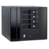 Inter-Tech SC-4004 - Small Form Factor (SFF) - PC - Nero - Mini-ITX - Acciaio - Attività - HDD - Potenza