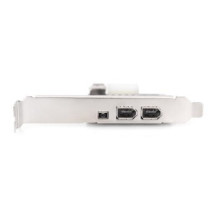 DIGITUS PCIe - IEEE 1394/Firewire - Nero - Metallico - 0,4 Gbit/s - 0 - 70 °C - 25 - 65%