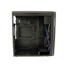 LC-Power 7038B - Midi Tower - PC - Nero - ATX - micro ATX - Mini-ITX - Metallo - 14,5 cm