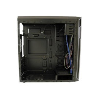 LC-Power 7038B - Midi Tower - PC - Nero - ATX - micro ATX - Mini-ITX - Metallo - 14,5 cm