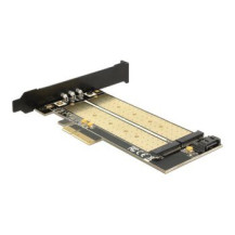 Delock 89630 - PCIe - M.2,SATA - Passivo - Cina - Windows 10,Windows 7,Windows 8,Windows 8.1 - Scatola da appendere
