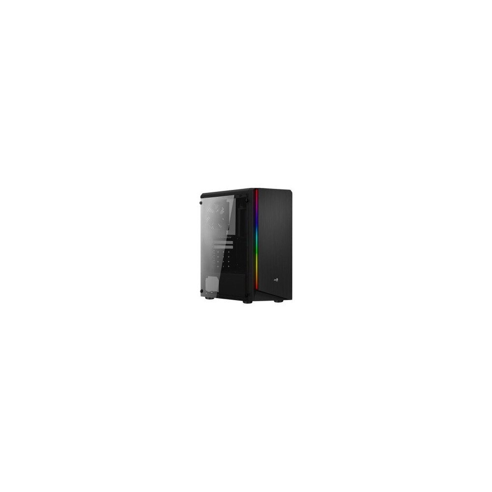 AEROCOOL ADVANCED TECHNOLOGIES Aerocool Rift - Midi Tower - PC - ABS sintetico - SPCC - Nero - ATX,Micro ATX,Mini-ATX - Rosso/Ve