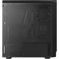 AEROCOOL ADVANCED TECHNOLOGIES Aerocool Rift - Midi Tower - PC - ABS sintetico - SPCC - Nero - ATX,Micro ATX,Mini-ATX - Rosso/Ve