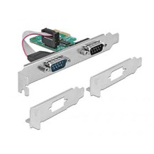 Delock 89918 - PCIe - Seriale - PCIe 1.1 - RS-232 - WCH CH382L - Windows 10,Windows 10 Pro x64,Windows 7,Windows 7 x64,Windows 8