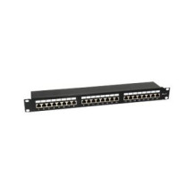 Equip 326425 - Gigabit Ethernet - RJ-45 - Cat6 - Nero - Montaggio a rack - 1U