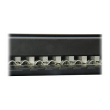 Equip 326425 - Gigabit Ethernet - RJ-45 - Cat6 - Nero - Montaggio a rack - 1U