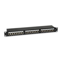 Equip 326425 - Gigabit Ethernet - RJ-45 - Cat6 - Nero - Montaggio a rack - 1U
