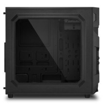 Sharkoon VG7-W RGB - Midi ATX Tower - PC - Acrilico - Nero - ATX,Micro ATX,Mini-ATX - Multi