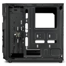 Sharkoon VG7-W RGB - Midi ATX Tower - PC - Acrilico - Nero - ATX,Micro ATX,Mini-ATX - Multi