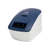 Brother QL-600B - DK - Termica diretta - 300 x 600 DPI - 71 mm/s - Cablato - Blu - Bianco