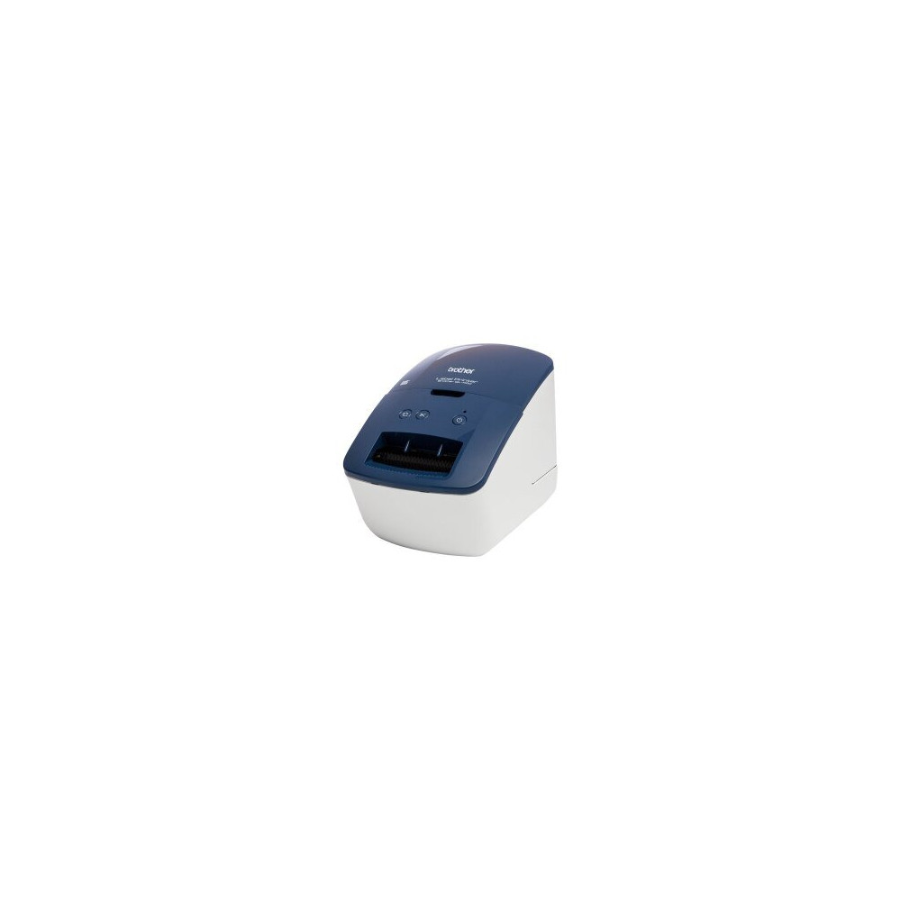 Brother QL-600B - DK - Termica diretta - 300 x 600 DPI - 71 mm/s - Cablato - Blu - Bianco