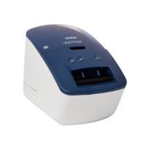 Brother QL-600B - DK - Termica diretta - 300 x 600 DPI - 71 mm/s - Cablato - Blu - Bianco
