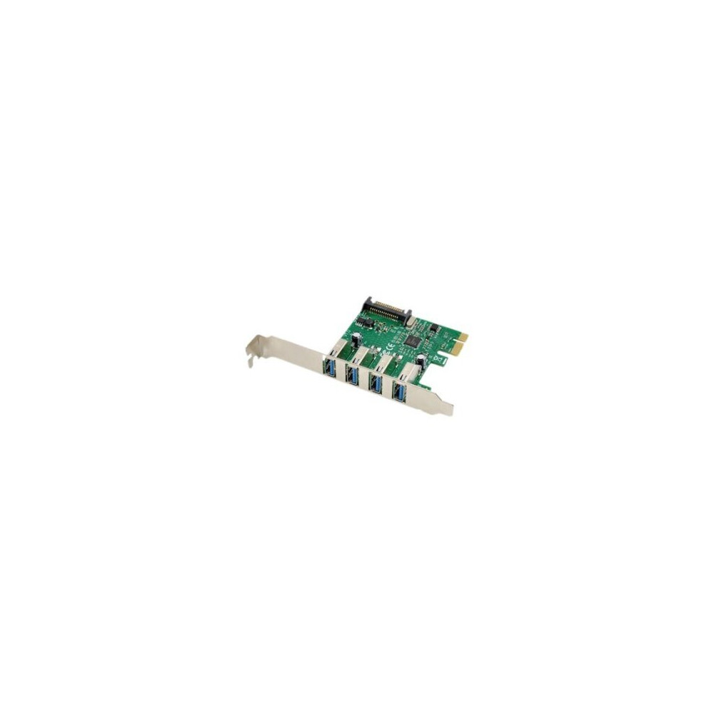 Conceptronic EMRICK02G - PCIe - USB 3.2 Gen 1 (3.1 Gen 1) - Verde - PC - Passivo - Cina