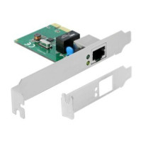 Delock 90381 - Interno - Cablato - PCI Express - Ethernet - 100 Mbit/s