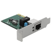 Delock 90381 - Interno - Cablato - PCI Express - Ethernet - 100 Mbit/s