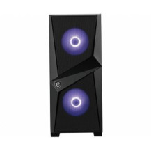MSI MAG FORGE 100M - Midi Tower - PC - Vetro temperato - Nero - Trasparente - ATX,Micro ATX,Mini-ITX - Giocare