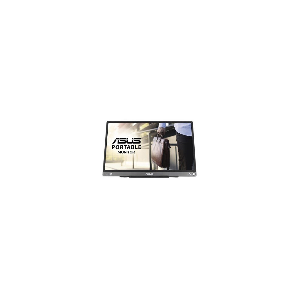 ASUS ZenScreen MB16ACE - 39,6 cm (15.6″) - 1920 x 1080 Pixel - Full HD - LED - 5 ms - Grigio