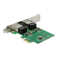 Delock 89999 - Interno - Cablato - PCI Express - WLAN - 1000 Mbit/s - Verde