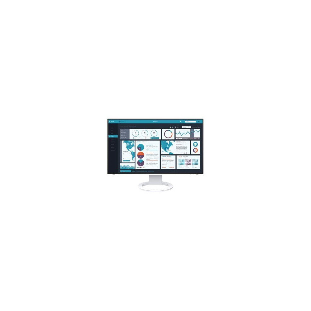 EIZO FlexScan EV2795-WT - 68,6 cm (27″) - 2560 x 1440 Pixel - Quad HD - LED - 5 ms - Bianco