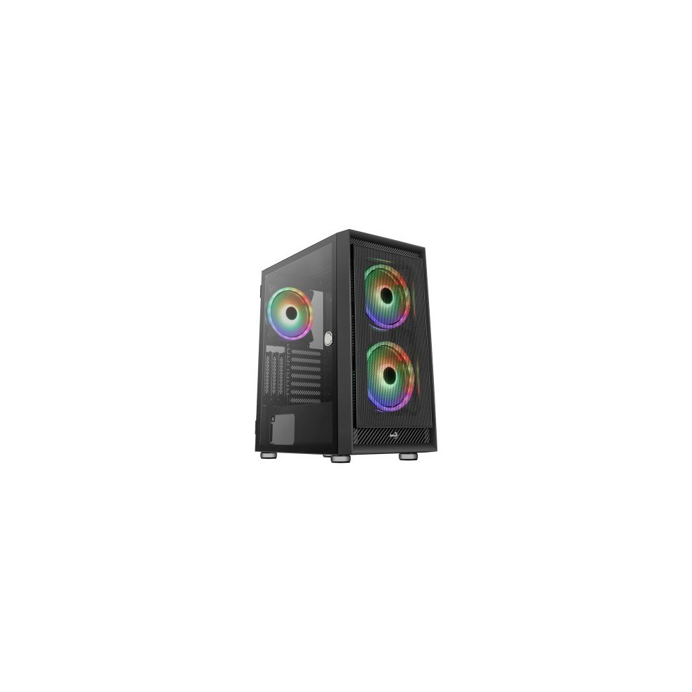 AEROCOOL ADVANCED TECHNOLOGIES Geh AeroCool Midi Graphite black v3 MicroATX/ATX/MiniITX o.N - ATX - ATX - Micro/Mini/Flex-ATX