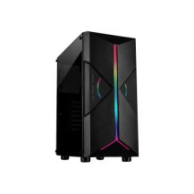 Inter-Tech IT-3306 CAVY - Tower - PC - Acrilico - Nero - ATX - ITX - micro ATX - Multi