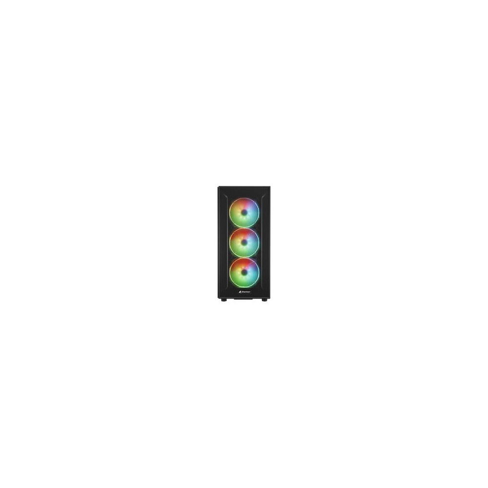 Sharkoon TG6M RGB - Tower - PC - Nero - ATX - micro ATX - Mini-ITX - Giocare - Multi