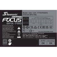 Seasonic Netzteil 750W FOCUS-SPX-750 Modular 80+Plat. - Alimentatore pc/server