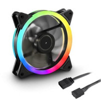 Sharkoon VENTOLA CASE SHARK Blades PWM RGB RING Fan 120X120X25