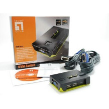 LevelOne ViewCon KVM-0222 2-port Kvm switch - USB VGA