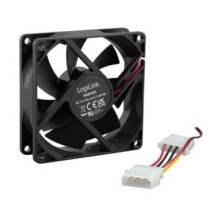 LogiLink PC case cooler - Ventilatore - 32,6 dB - Nero