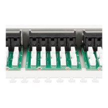 DIGITUS 50-port Patch Panel - RJ-45 - Cat3 - Bianco - Montaggio a rack - 1U