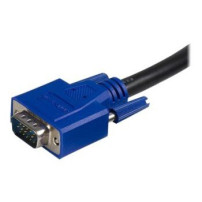 StarTech.com Cavo per commuttatore KVM 2 in 1 VGA e USB - Cavo Switch KVM per USB e VGA da 1,8m - 1,8 m - VGA - Nero - USB - USB