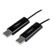StarTech.com Cavo switch per mouse e tastiera 2 porte USB con trasferimento di file per PC e Mac - Nero