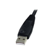 StarTech.com Cavo switch KVM DisplayPort USB 4 in 1 con audio e microfono 1,8 m - 1,829 m - USB - USB - DisplayPort - Nero - Dis