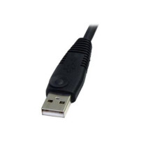 StarTech.com Cavo switch KVM DisplayPort USB 4 in 1 con audio e microfono 1,8 m - 1,829 m - USB - USB - DisplayPort - Nero - Dis