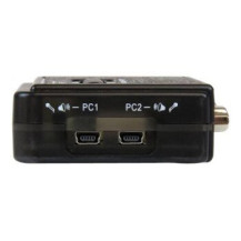 StarTech.com Switch KVM a 2 porte VGA USB con audio e cavi - Commutatore VGA USB a doppia porta - 2048 x 1536 Pixel - 2K Ultra H
