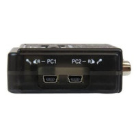 StarTech.com Switch KVM a 2 porte VGA USB con audio e cavi - Commutatore VGA USB a doppia porta - 2048 x 1536 Pixel - 2K Ultra H