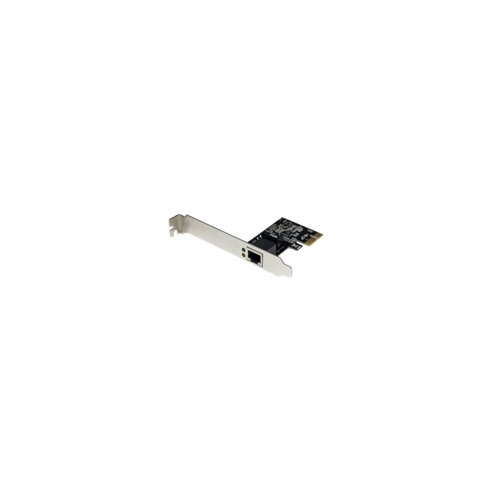 StarTech.com Scheda di Rete Ethernet PCI express x4 ad 1 porta da 10Gb - Adattatore PCIe NIC Gigabit Ethernet a doppio profilo -