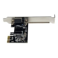 StarTech.com Scheda di Rete Ethernet PCI express x4 ad 1 porta da 10Gb - Adattatore PCIe NIC Gigabit Ethernet a doppio profilo -