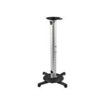 StarTech.com Supporto proiettore a soffitto - Soffitto - 15 kg - Nero - Argento - 127,7 - 705 mm - 360° - -25 - 25°
